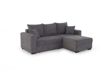 Leo sarokkanapé (szürke)